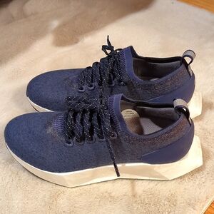 Allbirds Women's Wool Flyer Mizzles - Hazy Indigo (Blizzard Sole)
